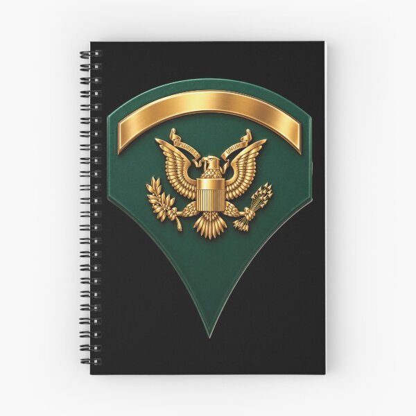 Item preview, Army - Specialist 5th Class - Retired - SP5 - 3D X 300 designed and sold by Military Insignia Products.