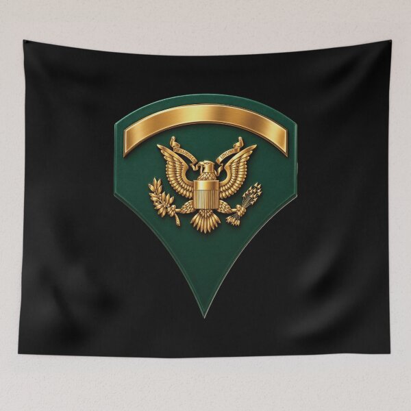 Item preview, Army - Specialist 5th Class - Retired - SP5 - 3D X 300 designed and sold by Military Insignia Products.