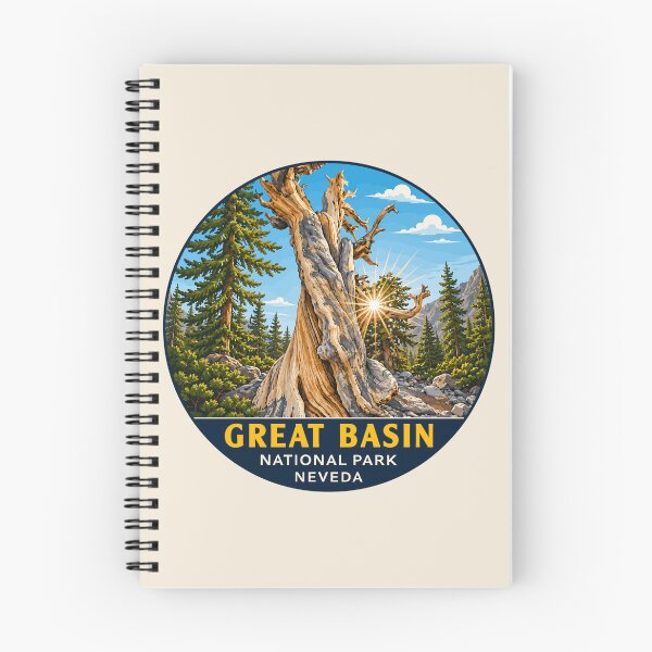 Item preview, Great Basin National Park Retro Desert Mountain designed and sold by Gideon Emmerich.