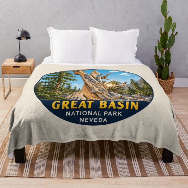Item preview, Great Basin National Park Retro Desert Mountain designed and sold by Gideon Emmerich.