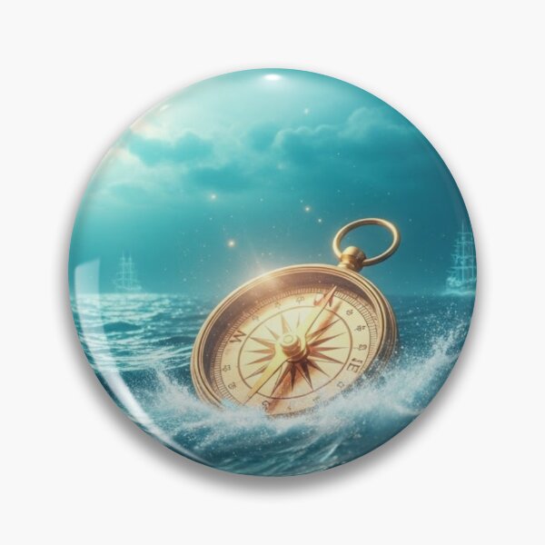 Item preview, Compass of Legends - Navigation through mystical waters designed and sold by NeyhineAngelionShop.