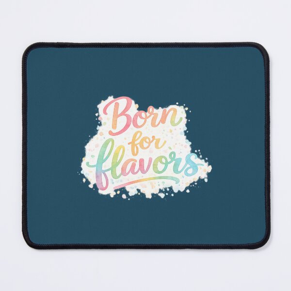 Item preview, Born for Flavors | Watercolor Typography designed and sold by PearlPathFinds.
