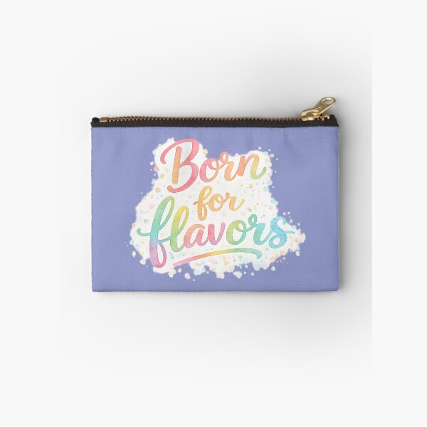 Item preview, Born for Flavors | Watercolor Typography  designed and sold by PearlPathFinds.