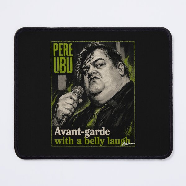 Item preview, David Thomas Pere Ubu Industrial Art-Rock Portrait Acid Green designed and sold by Artisticanvas.