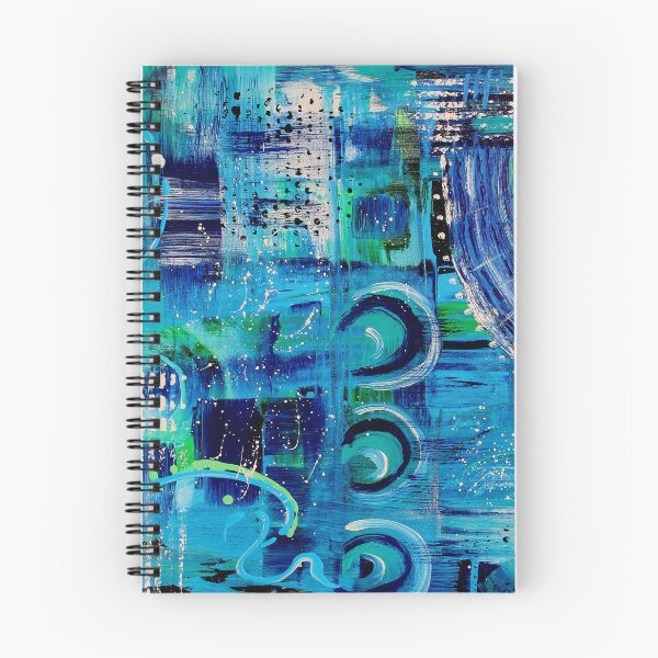 Item preview, Vibrant Abstract Blue  designed and sold by Jean Plout.