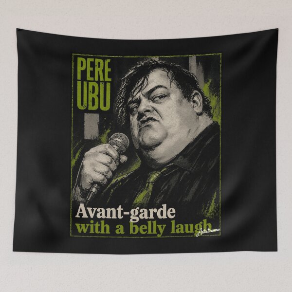 Item preview, David Thomas Pere Ubu Industrial Art-Rock Portrait Acid Green designed and sold by Artisticanvas.
