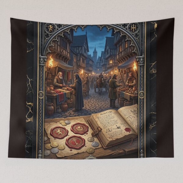 Item preview, three of seals - tarot card  designed and sold by Studio77-Gothic.