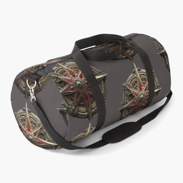 Item preview, Crimson Star Compass: Ornate Steampunk & Fantasy Relic designed and sold by 63Hotpeppers.