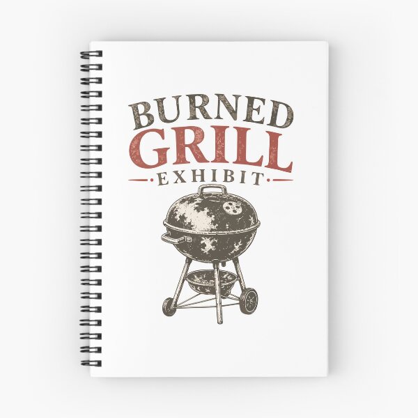 Item preview, Vintage Charcoal Grill T-Shirt | Burned Grill Exhibit | Retro BBQ Gift designed and sold by Mikoff04-arts.