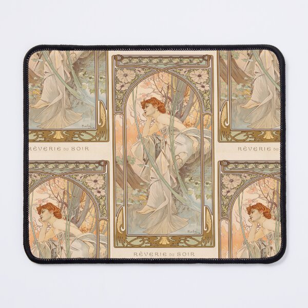 Item preview, Evening Reverie Dreaming Woman at Dusk designed and sold by artofuniverse.