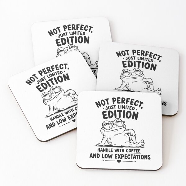 Item preview, Not Perfect Just Limited Edition Funny Frog designed and sold by ArtPer-design.