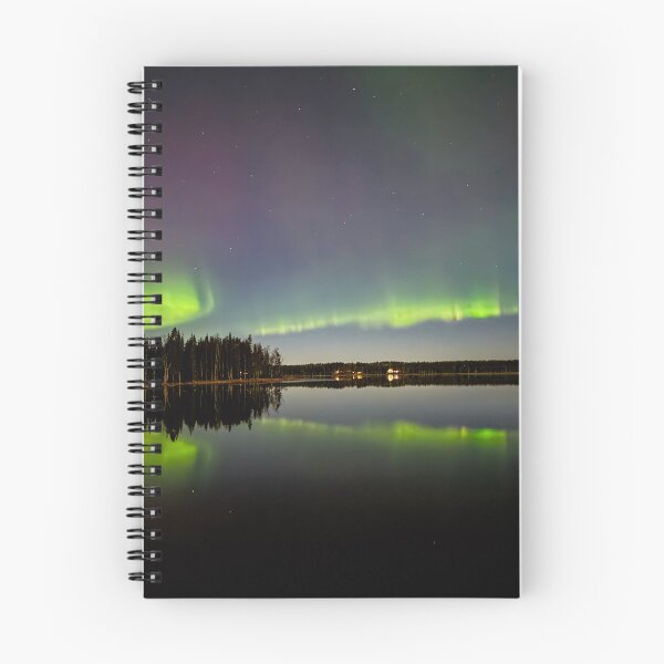 Item preview, Northern Lights at the lake  designed and sold by Louise  Corr.