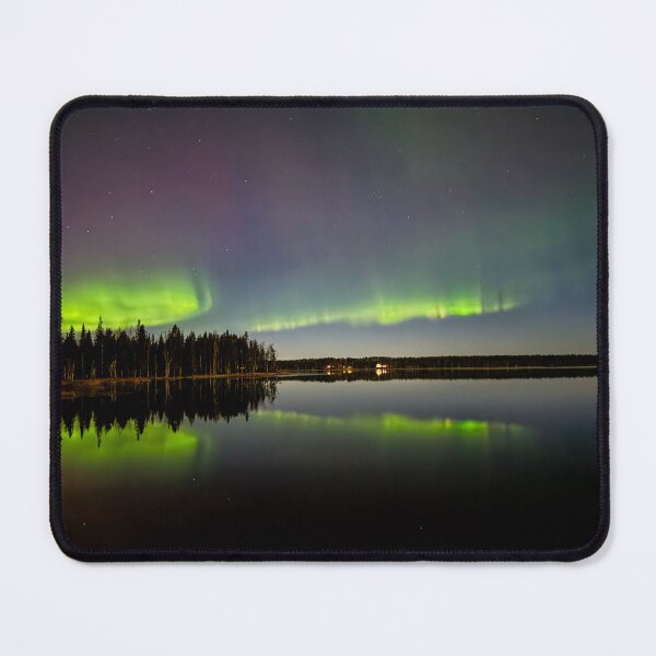 Item preview, Northern Lights at the lake designed and sold by Louise Corr.