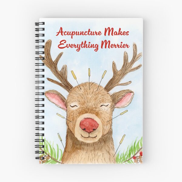 Item preview, Merry Christmas Acupuncture Reindeer Merrier designed and sold by daphsam.