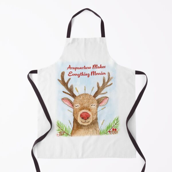 Item preview, Merry Christmas Acupuncture Reindeer Merrier designed and sold by daphsam.