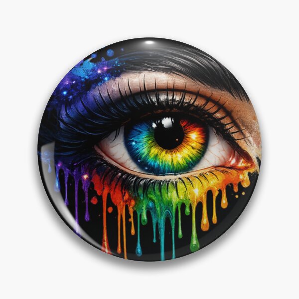 Item preview, Vibrant Rainbow Eye  designed and sold by NBento.