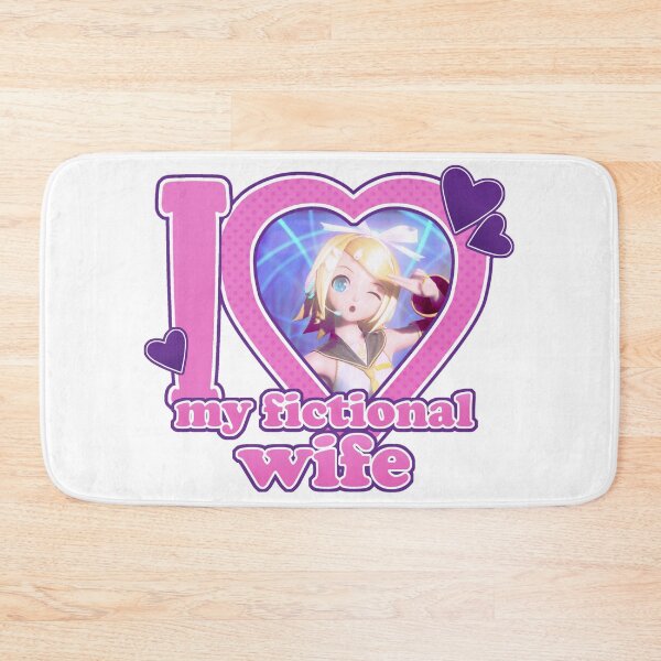 Item preview, I <3 My Fictional Wife - Kagamine Rin designed and sold by Comet and Crafts.