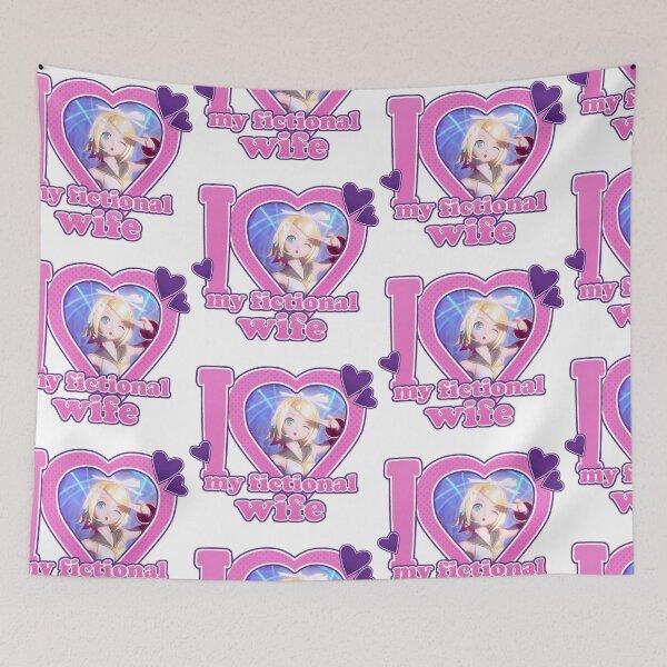 Item preview, I <3 My Fictional Wife - Kagamine Rin designed and sold by Comet and Crafts.
