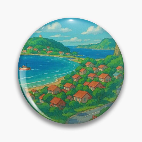 Item preview, Ponyo Landscape  designed and sold by AnimeHarbor.