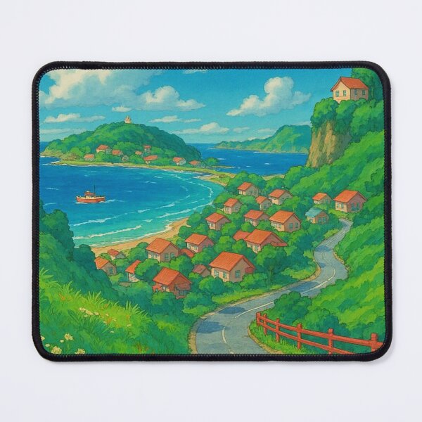 Item preview, Ponyo Landscape designed and sold by AnimeHarbor.