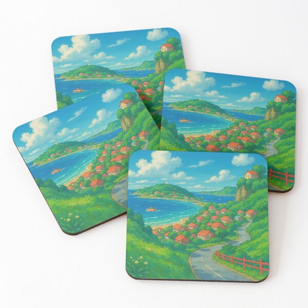 Item preview, Ponyo Landscape  designed and sold by AnimeHarbor.