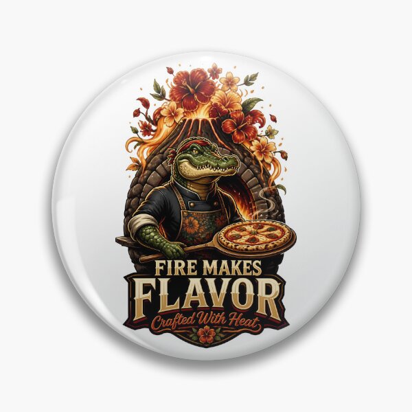 Item preview, Fire Flavor Volcano Pizza designed and sold by Sovereign Supply Co..