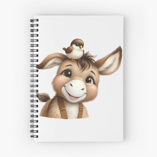 Item preview, Adorable Baby Donkey  designed and sold by VibeShift Studio.