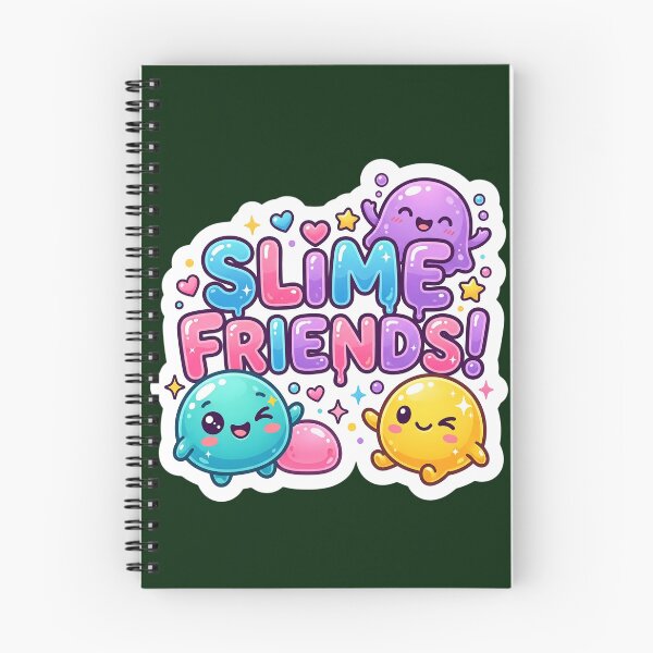 Item preview, Slime Friends Kawaii Sticker | Cute Pastel Blob Characters | Happy Cartoon Aesthetic Gift designed and sold by Bhaskar Digital Art.