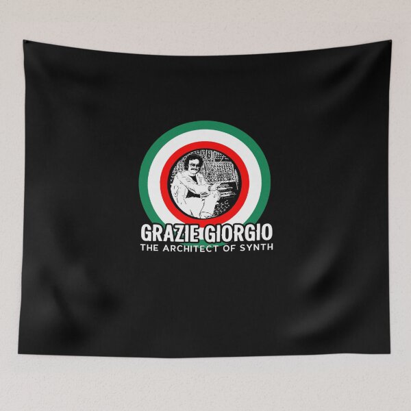 Item preview, Grazie Giorgio The Architect of Synth Italo Disco designed and sold by Graphroad.
