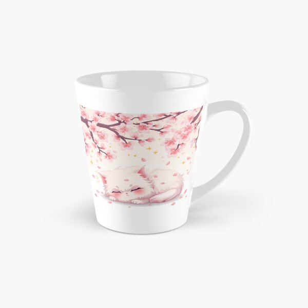 Item preview, Kawaii Sakura Cat | Adorable Cherry Blossom Kitten Design designed and sold by Stylestickers55.