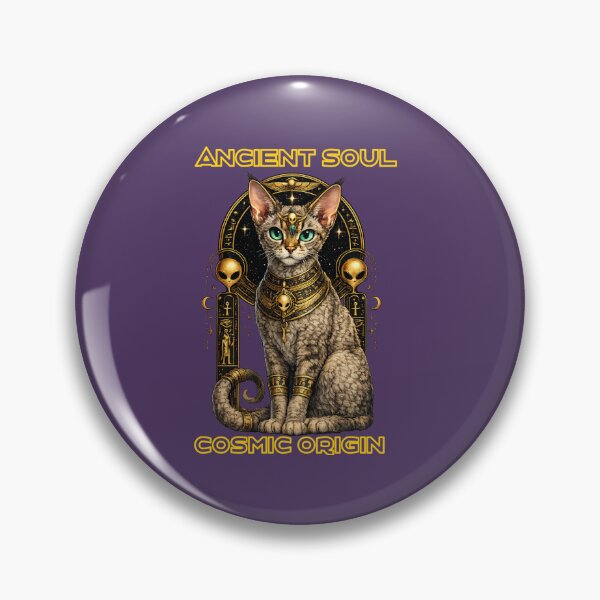 Item preview, Ancient Soul Cosmic Origin Cat – Egyptian Alien Mystic Graphic designed and sold by AvalonTshirts.