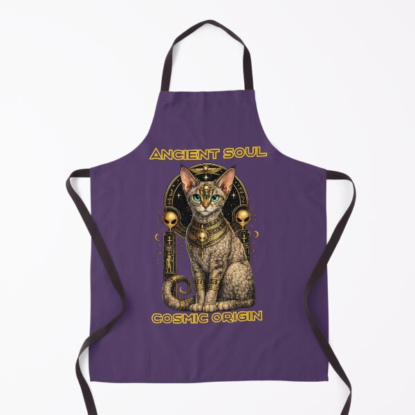 Item preview, Ancient Soul Cosmic Origin Cat – Egyptian Alien Mystic Graphic designed and sold by AvalonTshirts.