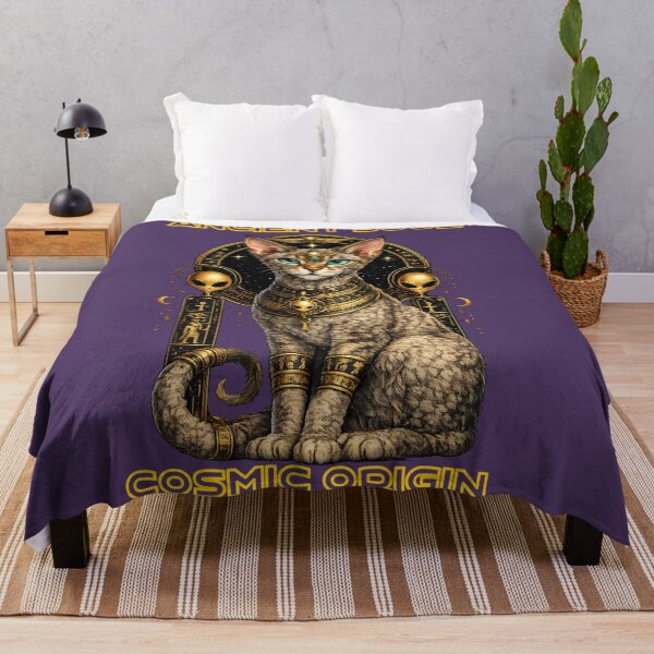 Item preview, Ancient Soul Cosmic Origin Cat – Egyptian Alien Mystic Graphic designed and sold by AvalonTshirts.