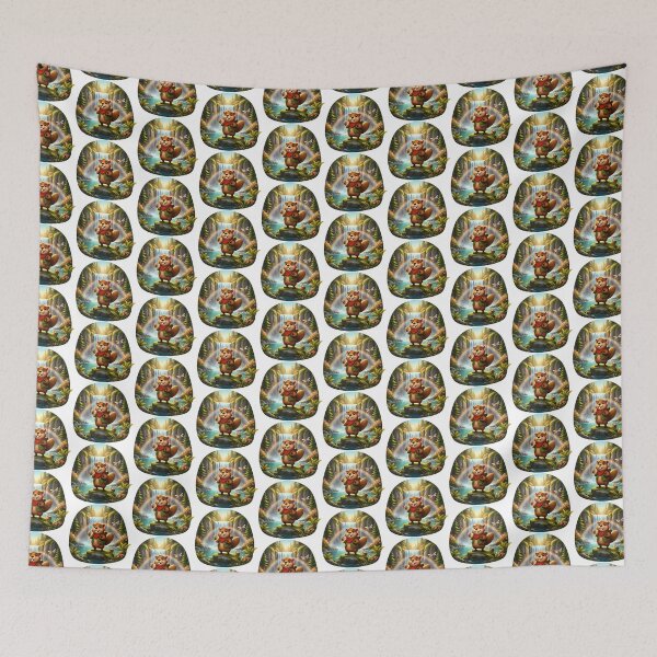 Item preview, Happy Beaver Adventures – Hidden Waterfall designed and sold by Clothes With Smiling Animals Walt Gral.