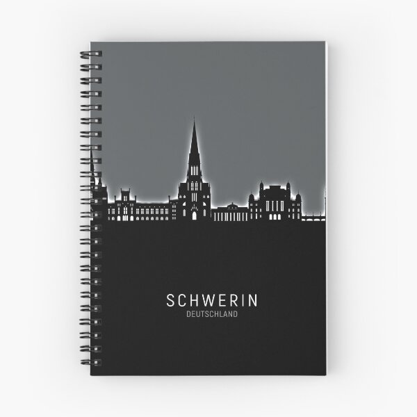 Artikelvorschau, Schwerin, Deutschland Skyline entworfen und verkauft von ArtPrints.