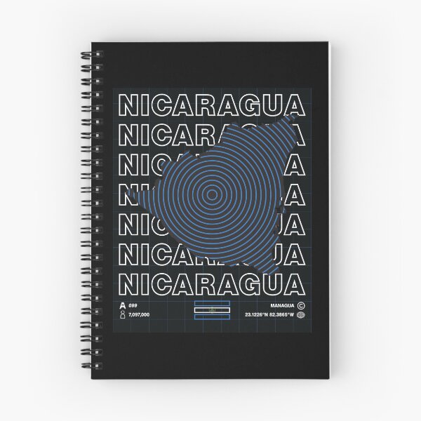 Item preview, Nicaragua Minimal Map designed and sold by Atlas-Array.