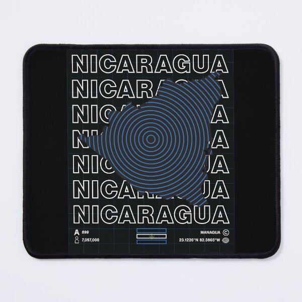 Item preview, Nicaragua Minimal Map designed and sold by Atlas-Array.