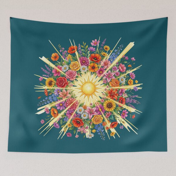 Item preview, SUN FLOWER BURST designed and sold by BabaSoti.
