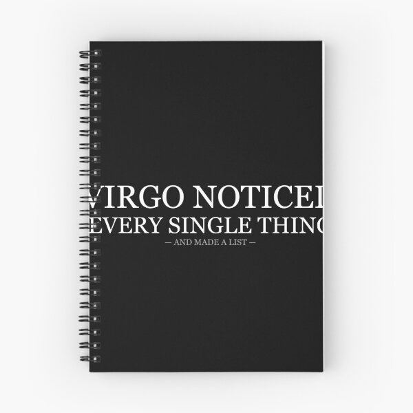 Item preview, Virgo Noticed Every Single Thing Made A List designed and sold by LowKesDesigns.