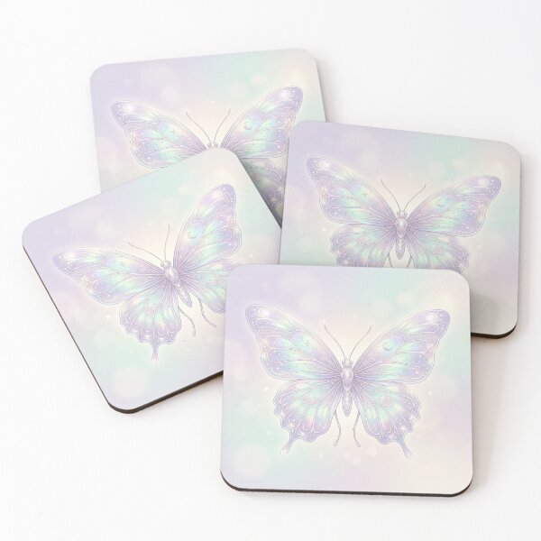Item preview, Opalescent Butterfly Holographic Pastel Shimmer designed and sold by AEVORI.