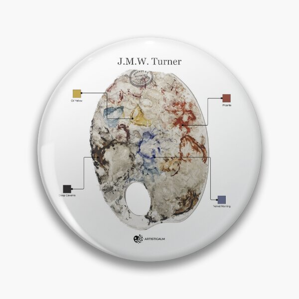 Item preview, Artisticalm - JMW Turner Atmospheric Color Palette Design Mindfulness Art designed and sold by Esoniana Design.