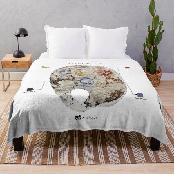 Item preview, Artisticalm - JMW Turner Atmospheric Color Palette Design Mindfulness Art designed and sold by Esoniana Design.