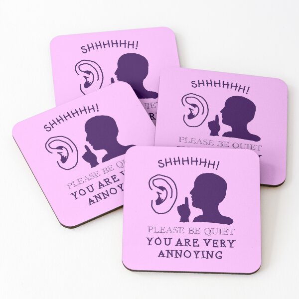 Item preview, Please Be Quiet designed and sold by im-unhinged-ok.