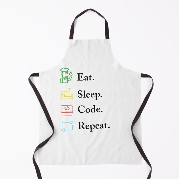 Item preview, Eat Sleep Code Repeat Funny Programmer Coding Lifestyle Quote designed and sold by Akkhay.