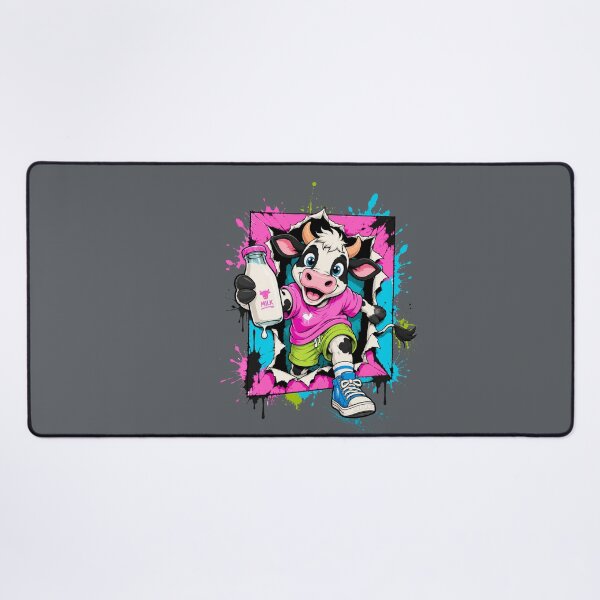 Item preview, Moo Break – Retro Streetwear Cow T-Shirt designed and sold by Aimetoi.