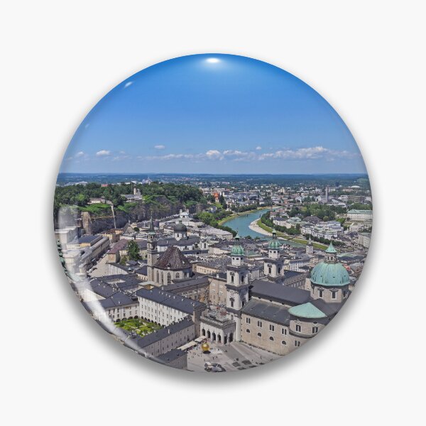 Item preview, Salzburg old town cityscape, view from Hohensalzburg fortress, Salzburgerland, Austria designed and sold by goceris.