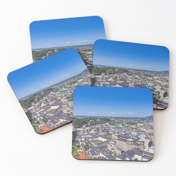 Item preview, Salzburg old town cityscape, view from Hohensalzburg fortress, Salzburgerland, Austria designed and sold by goceris.