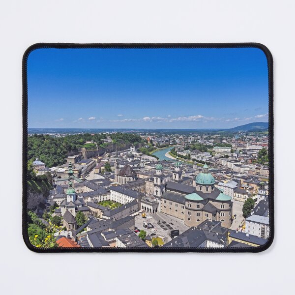 Item preview, Salzburg old town cityscape, view from Hohensalzburg fortress, Salzburgerland, Austria designed and sold by goceris.
