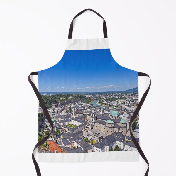 Item preview, Salzburg old town cityscape, view from Hohensalzburg fortress, Salzburgerland, Austria designed and sold by goceris.