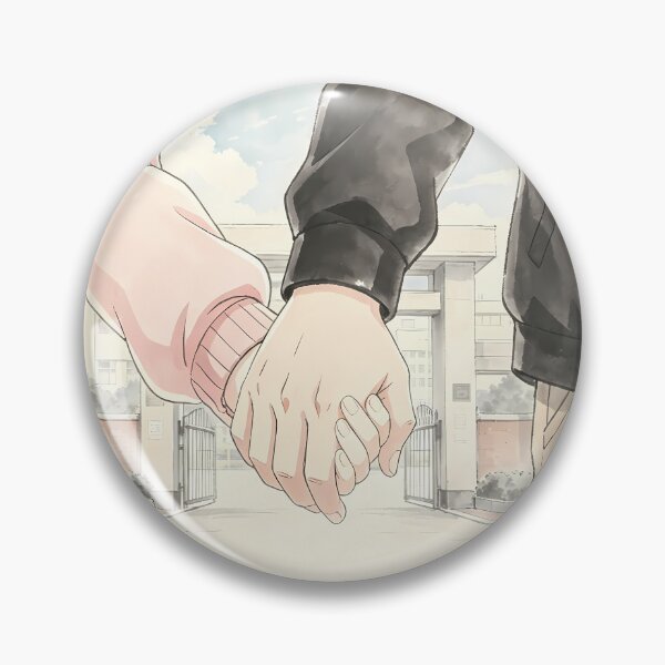 Item preview, Hand in Hand at the School Gate designed and sold by HezeOtakuArt.